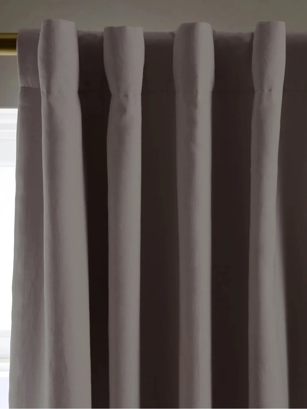 NWT QUINCE Set 2 48x84 European Linen True Blackout Curtains Vintage Blush 9154